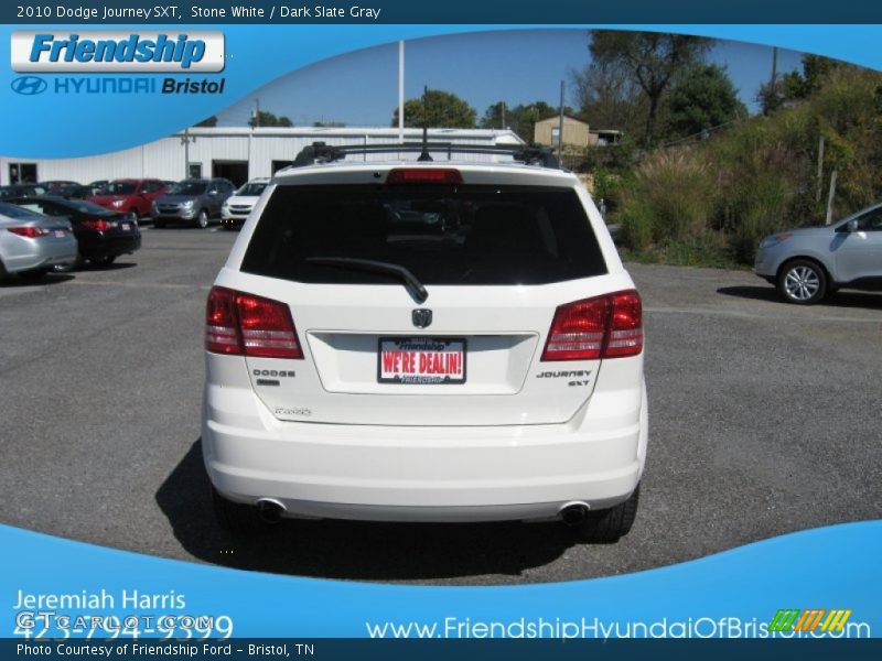 Stone White / Dark Slate Gray 2010 Dodge Journey SXT