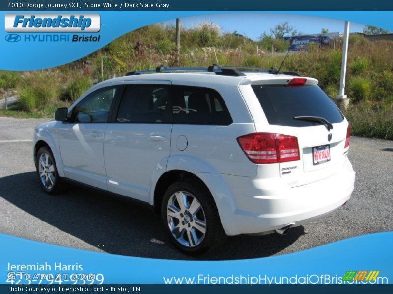 Stone White / Dark Slate Gray 2010 Dodge Journey SXT
