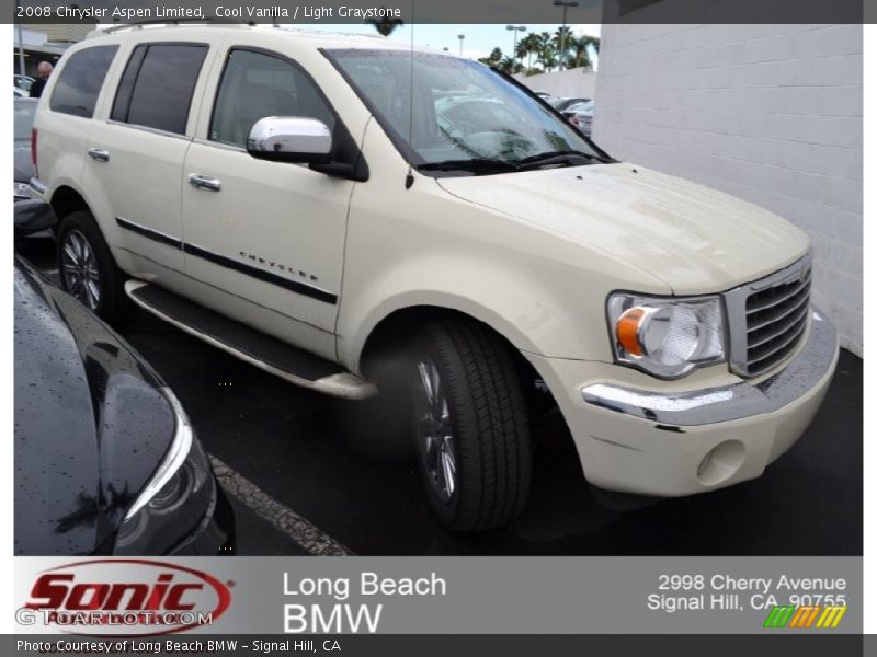 Cool Vanilla / Light Graystone 2008 Chrysler Aspen Limited