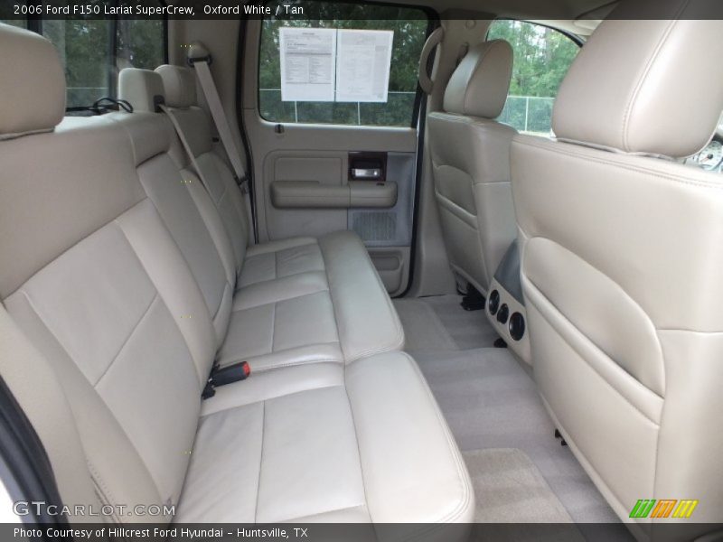 Oxford White / Tan 2006 Ford F150 Lariat SuperCrew