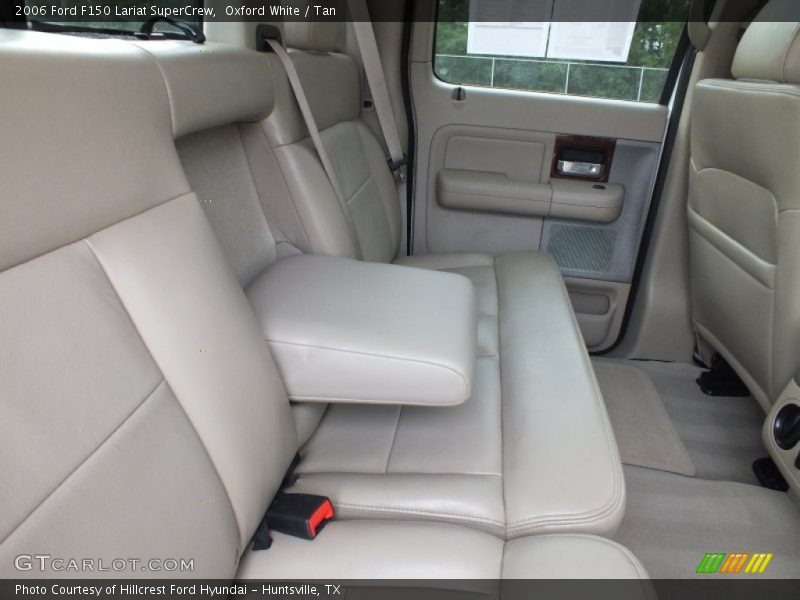 Oxford White / Tan 2006 Ford F150 Lariat SuperCrew