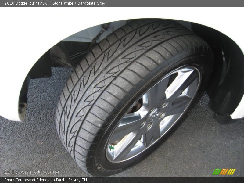 Stone White / Dark Slate Gray 2010 Dodge Journey SXT