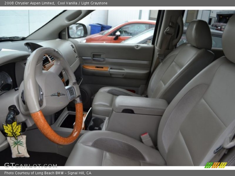 Cool Vanilla / Light Graystone 2008 Chrysler Aspen Limited