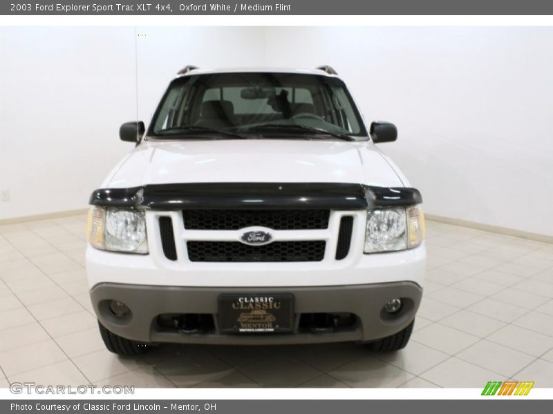Oxford White / Medium Flint 2003 Ford Explorer Sport Trac XLT 4x4