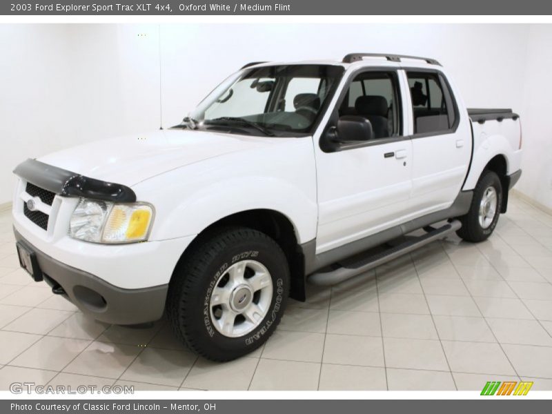 Oxford White / Medium Flint 2003 Ford Explorer Sport Trac XLT 4x4