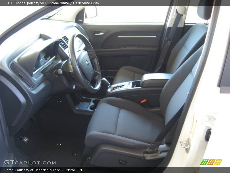 Stone White / Dark Slate Gray 2010 Dodge Journey SXT