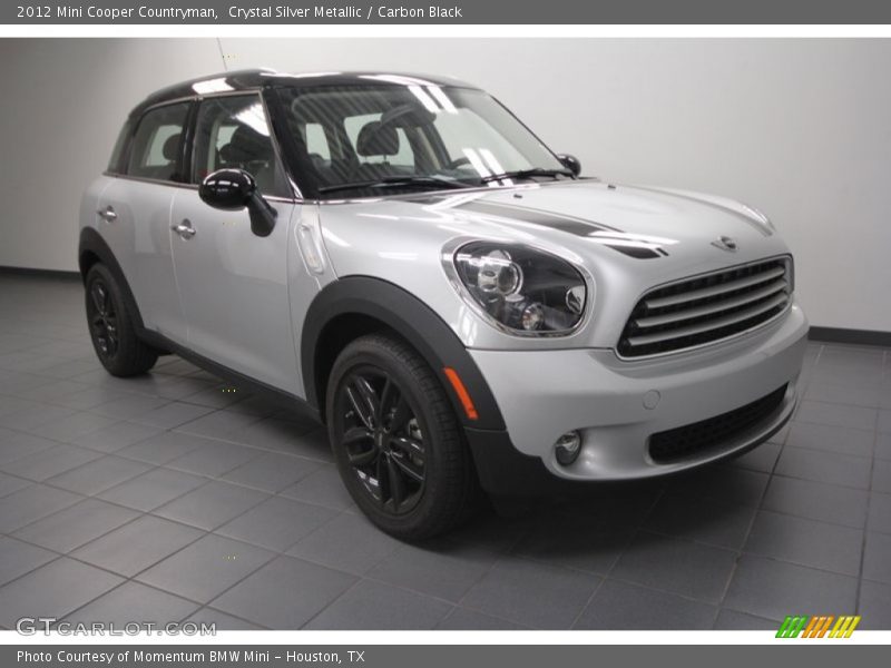 Crystal Silver Metallic / Carbon Black 2012 Mini Cooper Countryman