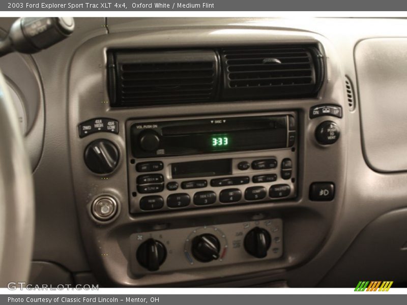 Oxford White / Medium Flint 2003 Ford Explorer Sport Trac XLT 4x4