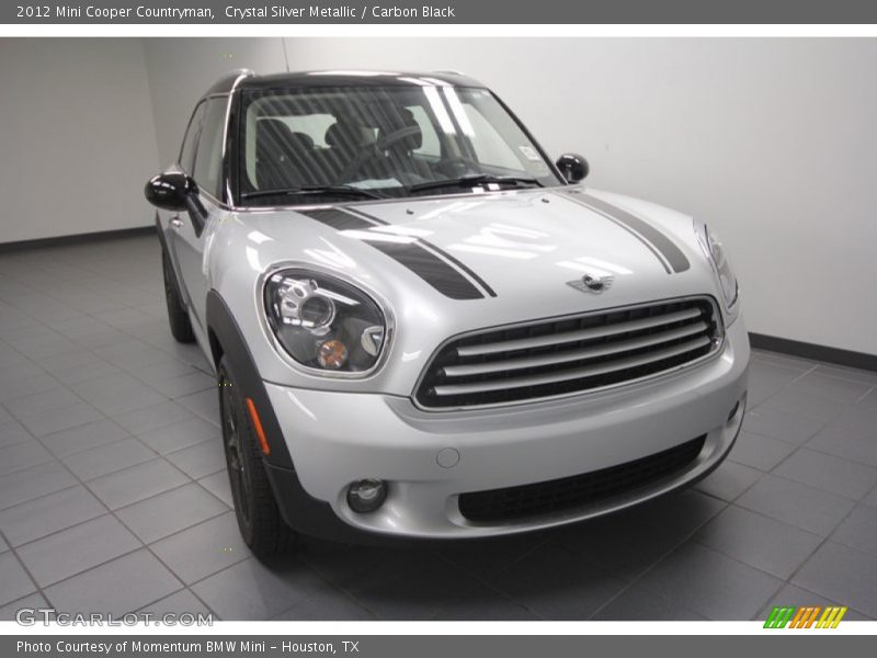 Crystal Silver Metallic / Carbon Black 2012 Mini Cooper Countryman
