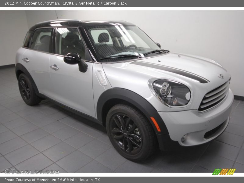 Crystal Silver Metallic / Carbon Black 2012 Mini Cooper Countryman