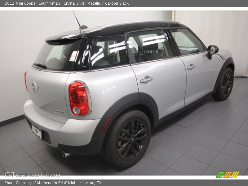Crystal Silver Metallic / Carbon Black 2012 Mini Cooper Countryman