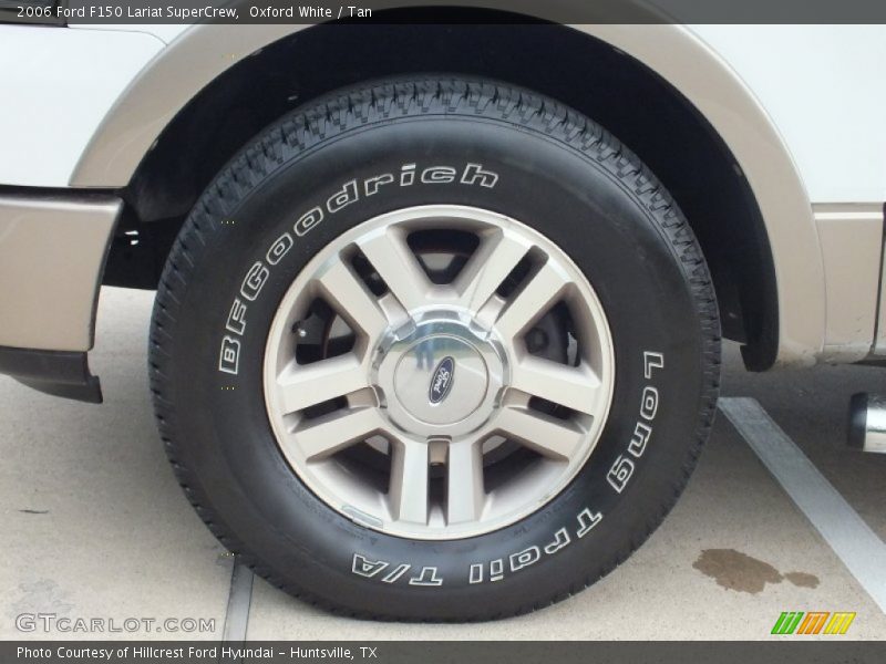 Oxford White / Tan 2006 Ford F150 Lariat SuperCrew