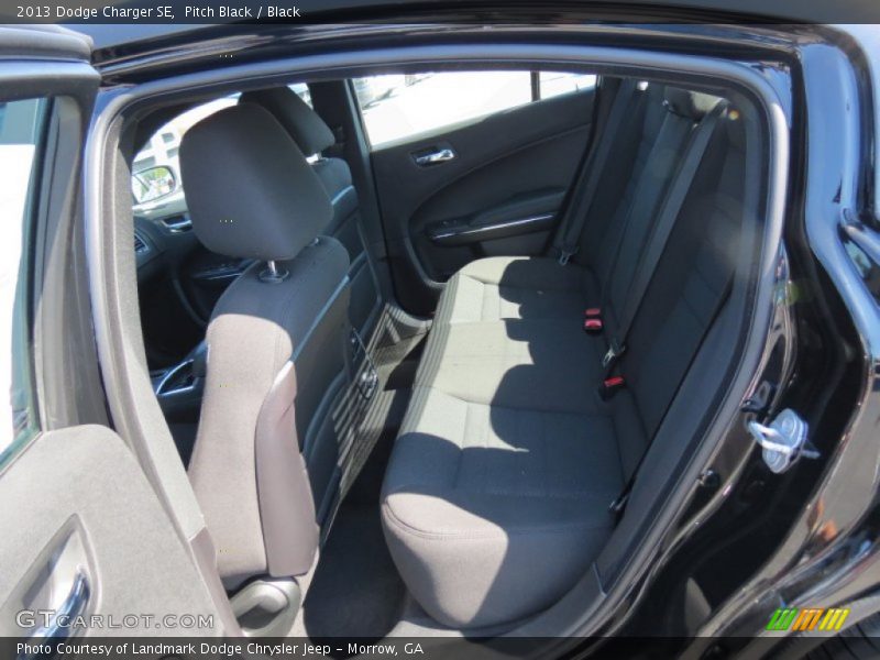 Pitch Black / Black 2013 Dodge Charger SE
