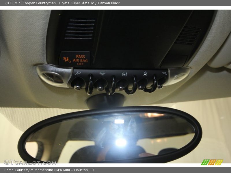 Crystal Silver Metallic / Carbon Black 2012 Mini Cooper Countryman