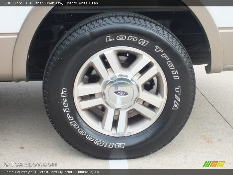 Oxford White / Tan 2006 Ford F150 Lariat SuperCrew