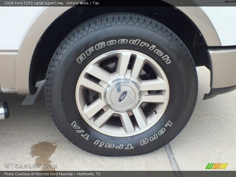 Oxford White / Tan 2006 Ford F150 Lariat SuperCrew