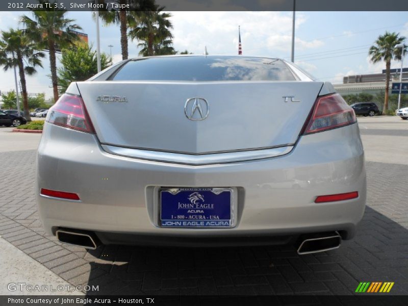 Silver Moon / Taupe 2012 Acura TL 3.5