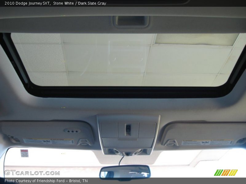 Stone White / Dark Slate Gray 2010 Dodge Journey SXT