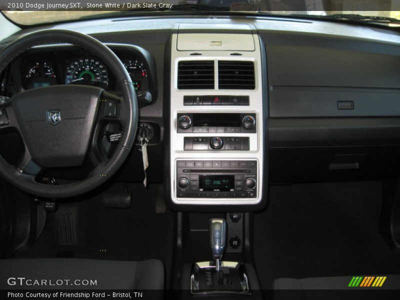 Stone White / Dark Slate Gray 2010 Dodge Journey SXT