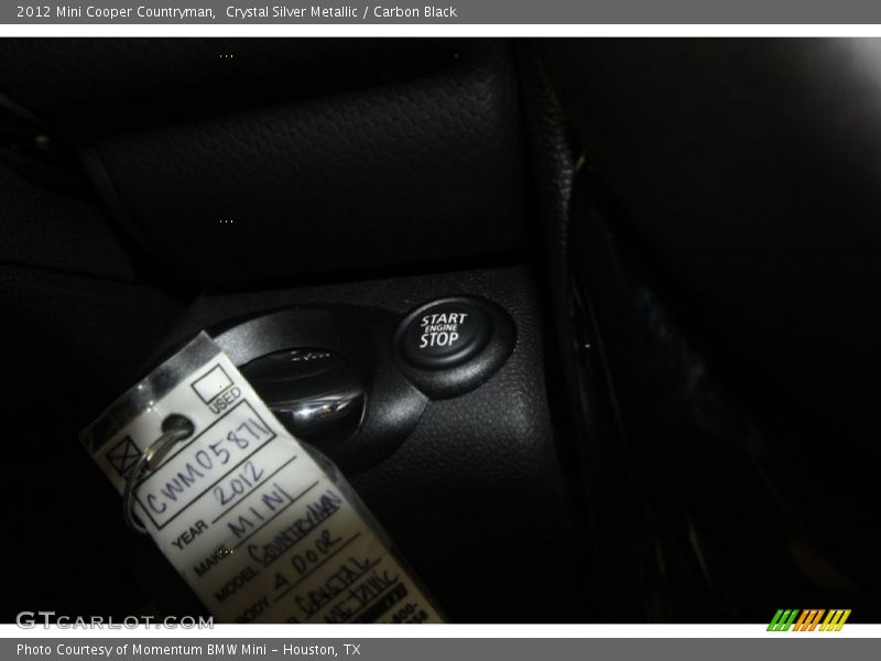 Crystal Silver Metallic / Carbon Black 2012 Mini Cooper Countryman