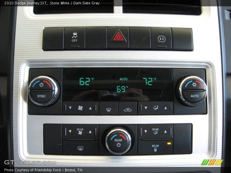 Controls of 2010 Journey SXT