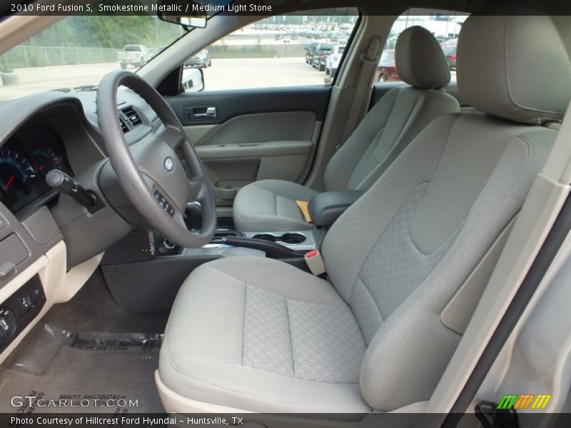 Smokestone Metallic / Medium Light Stone 2010 Ford Fusion S