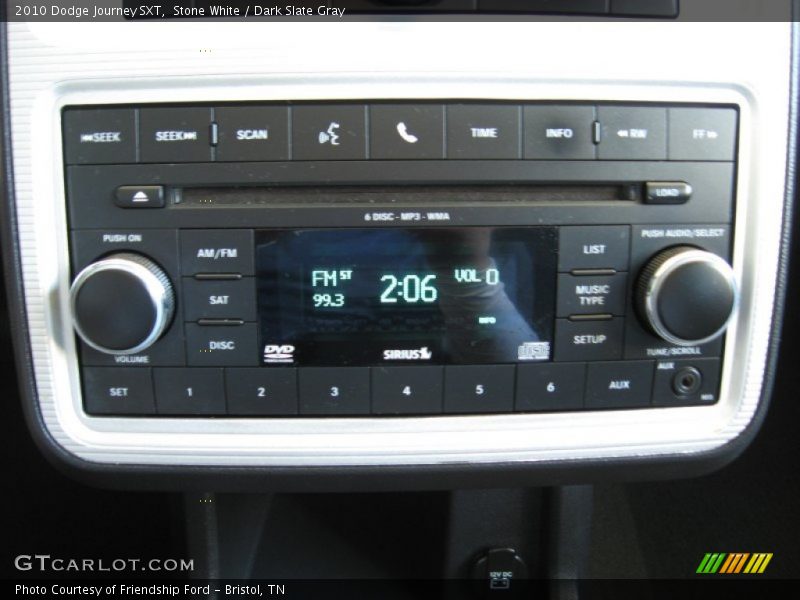 Controls of 2010 Journey SXT