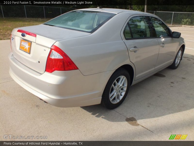 Smokestone Metallic / Medium Light Stone 2010 Ford Fusion S