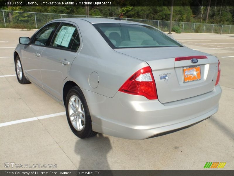 Smokestone Metallic / Medium Light Stone 2010 Ford Fusion S