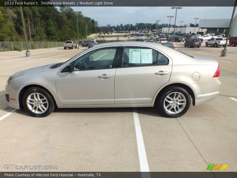 Smokestone Metallic / Medium Light Stone 2010 Ford Fusion S