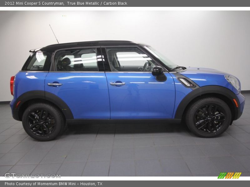 True Blue Metallic / Carbon Black 2012 Mini Cooper S Countryman