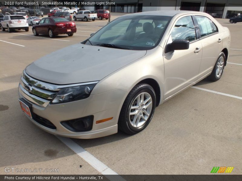 Smokestone Metallic / Medium Light Stone 2010 Ford Fusion S