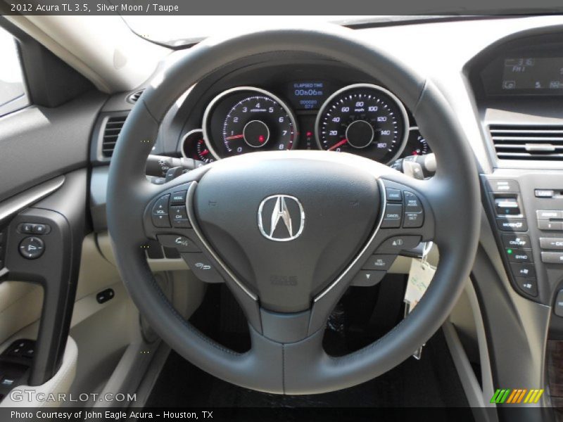 Silver Moon / Taupe 2012 Acura TL 3.5