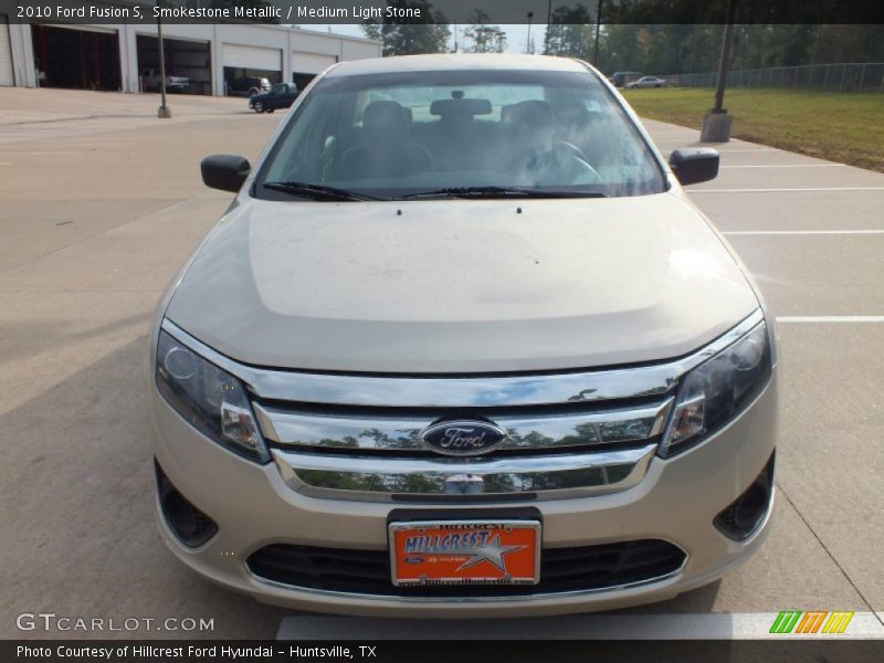 Smokestone Metallic / Medium Light Stone 2010 Ford Fusion S