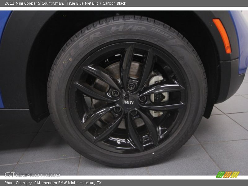 True Blue Metallic / Carbon Black 2012 Mini Cooper S Countryman