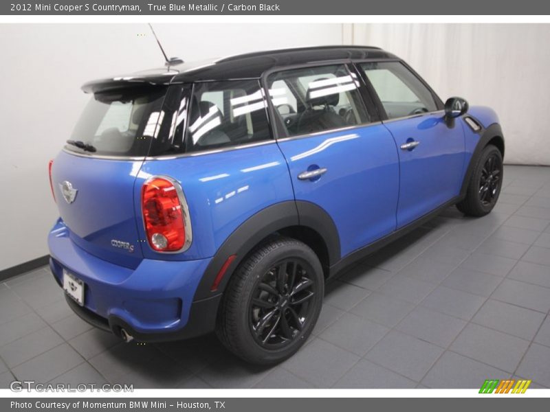 True Blue Metallic / Carbon Black 2012 Mini Cooper S Countryman