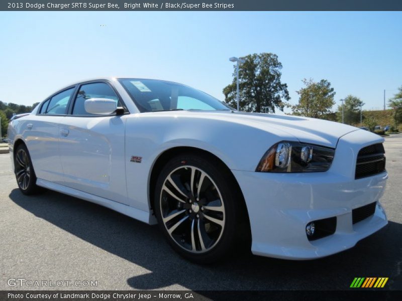 Front 3/4 View of 2013 Charger SRT8 Super Bee