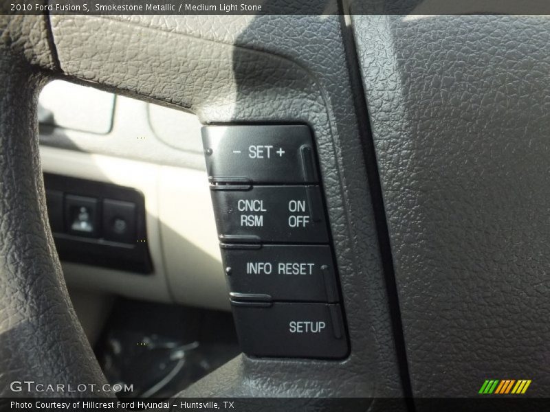 Smokestone Metallic / Medium Light Stone 2010 Ford Fusion S