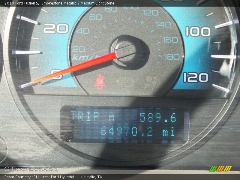 Smokestone Metallic / Medium Light Stone 2010 Ford Fusion S