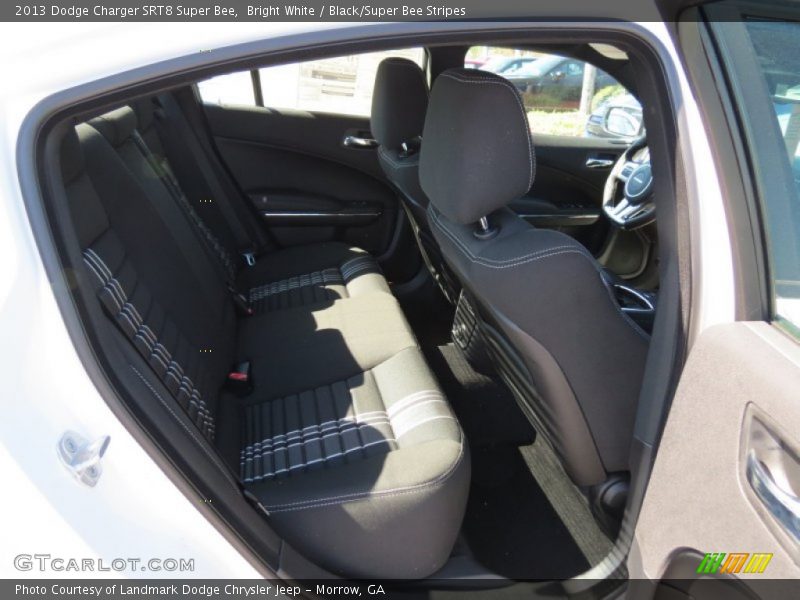 Rear Seat of 2013 Charger SRT8 Super Bee