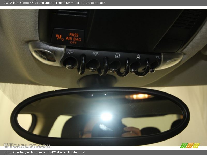 True Blue Metallic / Carbon Black 2012 Mini Cooper S Countryman