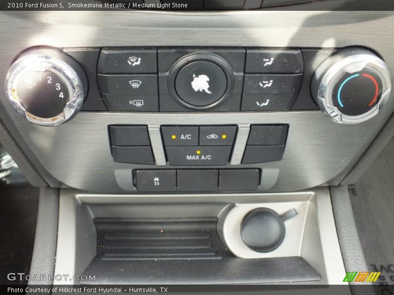 Smokestone Metallic / Medium Light Stone 2010 Ford Fusion S