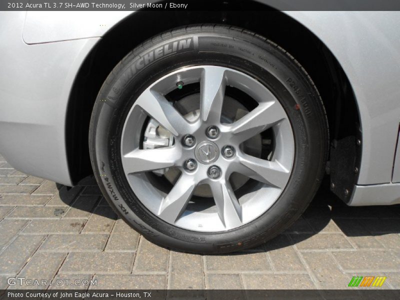 Silver Moon / Ebony 2012 Acura TL 3.7 SH-AWD Technology