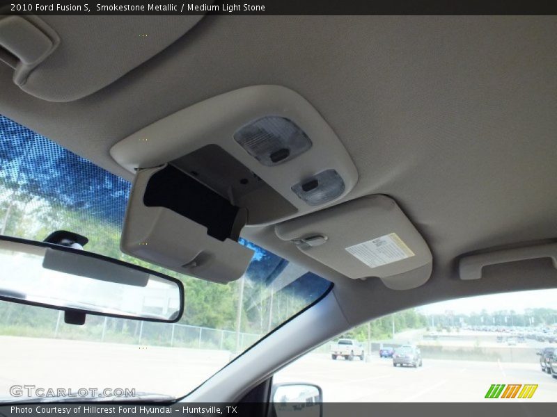 Smokestone Metallic / Medium Light Stone 2010 Ford Fusion S