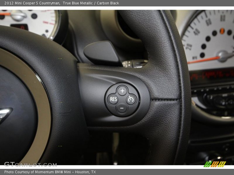 True Blue Metallic / Carbon Black 2012 Mini Cooper S Countryman