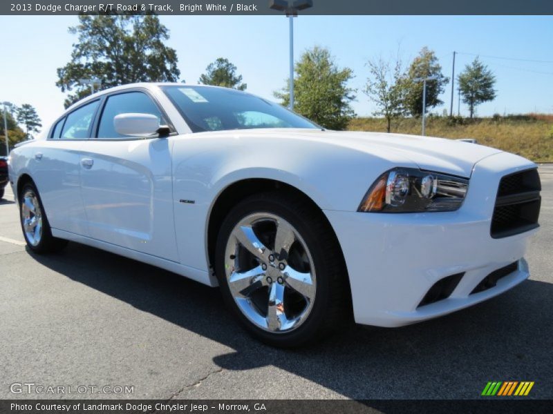 Bright White / Black 2013 Dodge Charger R/T Road & Track