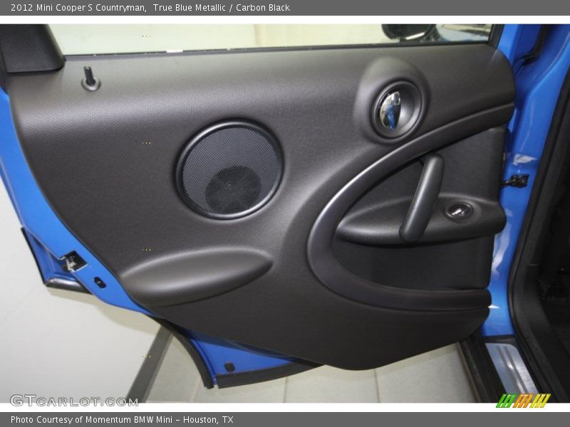 True Blue Metallic / Carbon Black 2012 Mini Cooper S Countryman