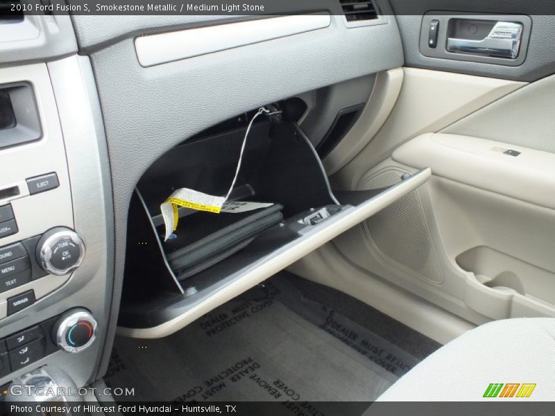 Smokestone Metallic / Medium Light Stone 2010 Ford Fusion S