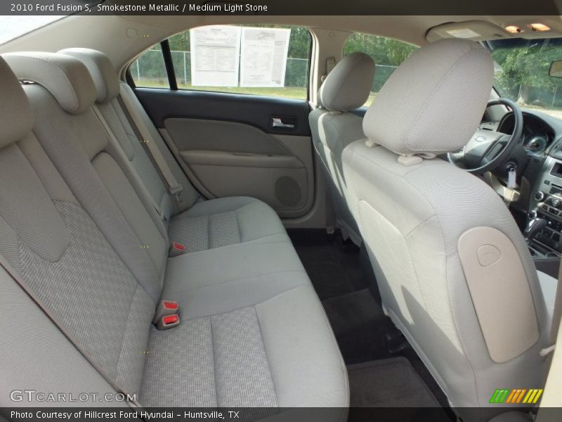 Smokestone Metallic / Medium Light Stone 2010 Ford Fusion S