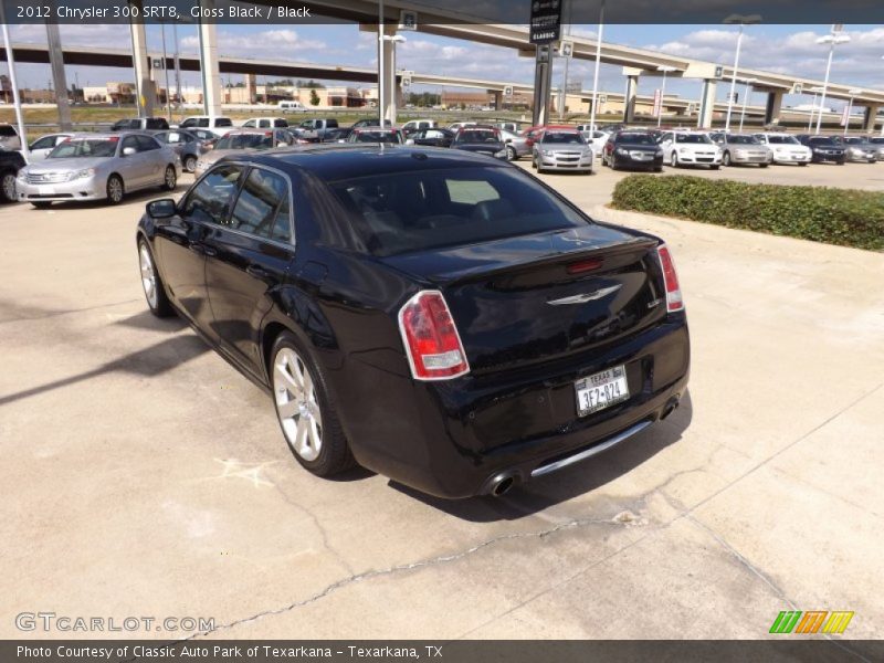 Gloss Black / Black 2012 Chrysler 300 SRT8